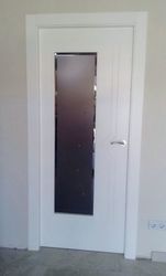 Puerta Lisa Modelo C3-1 Vidrio
